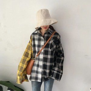 Multi-color Flannel Shirt